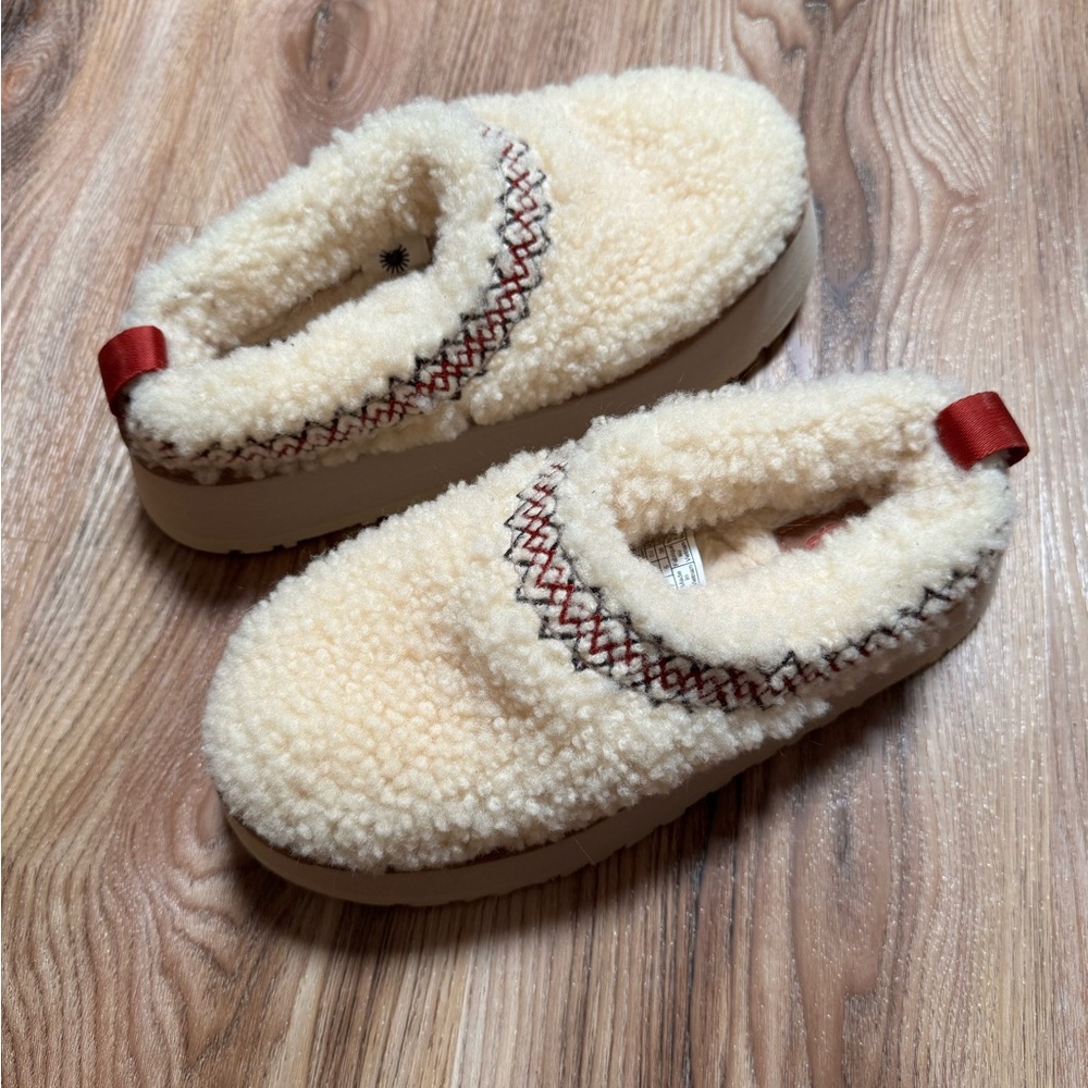 UGG Tazz Platform Sherpa Slippers